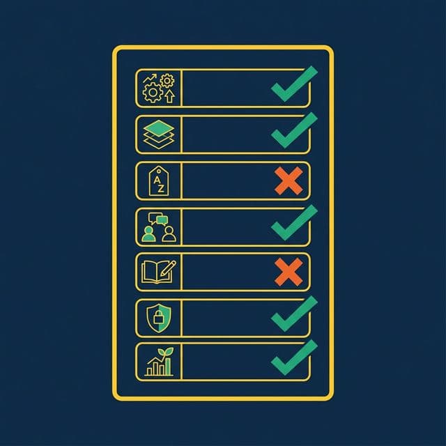 Semantic layer best practices checklist — checks and mistakes